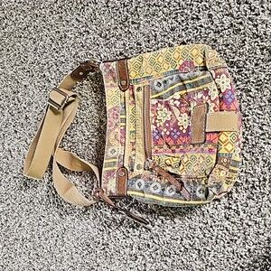 FOSSIL Long Live Vintage Paisley Crossbody Bag